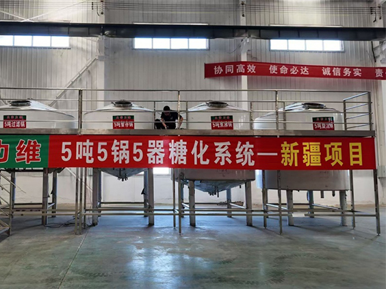 平陆精酿啤酒设备厂—5吨精酿啤酒设备—新疆项目
